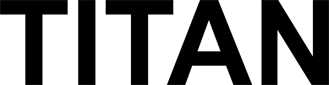 TITAN Wordmark Black
